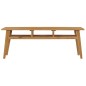 vidaXL Mueble para TV madera maciza de teca 120x35x45 cm
