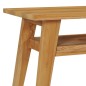 vidaXL Mueble para TV madera maciza de teca 120x35x45 cm
