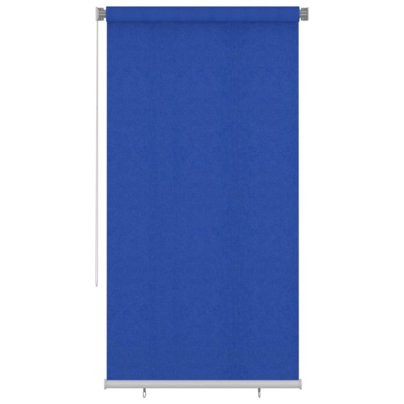 vidaXL Persiana enrollable de jardín HDPE azul 120x230 cm vidaXL Persiana enrollable de jardín HDPE azul 120x230 cm
