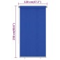 vidaXL Persiana enrollable de jardín HDPE azul 120x230 cm vidaXL Persiana enrollable de jardín HDPE azul 120x230 cm