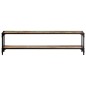 vidaXL Mueble de TV 150x30x40 cm madera maciza reciclada 