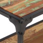 vidaXL Mueble de TV 150x30x40 cm madera maciza reciclada 