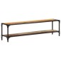 vidaXL Mueble de TV 150x30x40 cm madera maciza reciclada 