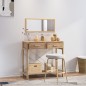 vidaXL Mesa consola de madera contrachapada 82x38x75 cm vidaXL Mesa consola de madera contrachapada 82x38x75 cm