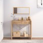 vidaXL Mesa consola de madera contrachapada 82x38x75 cm vidaXL Mesa consola de madera contrachapada 82x38x75 cm