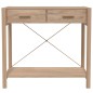vidaXL Mesa consola de madera contrachapada 82x38x75 cm vidaXL Mesa consola de madera contrachapada 82x38x75 cm
