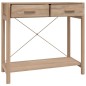 vidaXL Mesa consola de madera contrachapada 82x38x75 cm vidaXL Mesa consola de madera contrachapada 82x38x75 cm