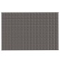 vidaXL Manta con peso tela gris 120x180 cm 9 kg