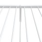 vidaXL Estructura cama metal con cabecero y pie cama blanca 107x203 cm vidaXL Estructura cama metal con cabecero y pie cama blanca 107x203 cm