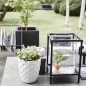 Capi Jardinera cuadrada Urban Smooth negra 30x30x30 cm KBL902 Capi Jardinera cuadrada Urban Smooth negra 30x30x30 cm KBL902