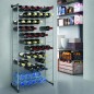 Metaltex Botellero Bardolino para 72 botellas 