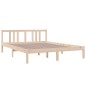 vidaXL Estructura de cama madera maciza 150x200 cm vidaXL Estructura de cama madera maciza 150x200 cm