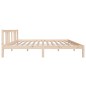 vidaXL Estructura de cama madera maciza 150x200 cm vidaXL Estructura de cama madera maciza 150x200 cm