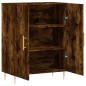 vidaXL Aparador de madera de ingeniería roble ahumado 69,5x34x90 cm vidaXL Aparador de madera de ingeniería roble ahumado 69,5x34x90 cm