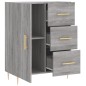 vidaXL Aparador de madera de ingeniería gris Sonoma 69,5x34x90 cm vidaXL Aparador de madera de ingeniería gris Sonoma 69,5x34x90 cm