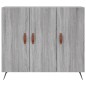 vidaXL Aparador de madera de ingeniería gris Sonoma 90x34x80 cm vidaXL Aparador de madera de ingeniería gris Sonoma 90x34x80 cm
