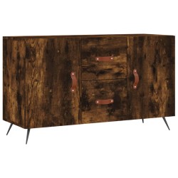 vidaXL Aparador madera de ingeniería roble ahumado 100x36x60 cm