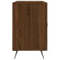 vidaXL Aparador de madera de ingeniería roble marrón 100x36x60 cm vidaXL Aparador de madera de ingeniería roble marrón 100x36x60 cm