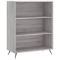 vidaXL Estantería madera de ingeniería gris Sonoma 69,5x32,5x90 cm vidaXL Estantería madera de ingeniería gris Sonoma 69,5x32,5x90 cm