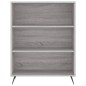 vidaXL Estantería madera de ingeniería gris Sonoma 69,5x32,5x90 cm vidaXL Estantería madera de ingeniería gris Sonoma 69,5x32,5x90 cm