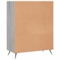 vidaXL Estantería madera de ingeniería gris Sonoma 69,5x32,5x90 cm vidaXL Estantería madera de ingeniería gris Sonoma 69,5x32,5x90 cm