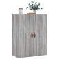 vidaXL Armario de pared gris Sonoma 69,5x34x90 cm vidaXL Armario de pared gris Sonoma 69,5x34x90 cm