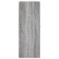 vidaXL Armario de pared gris Sonoma 69,5x34x90 cm vidaXL Armario de pared gris Sonoma 69,5x34x90 cm