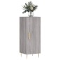 vidaXL Aparador madera de ingeniería gris Sonoma 34,5x34x90 cm vidaXL Aparador madera de ingeniería gris Sonoma 34,5x34x90 cm