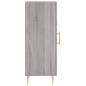 vidaXL Aparador madera de ingeniería gris Sonoma 34,5x34x90 cm vidaXL Aparador madera de ingeniería gris Sonoma 34,5x34x90 cm