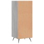 vidaXL Estantería madera de ingeniería gris Sonoma 34,5x32,5x90 cm vidaXL Estantería madera de ingeniería gris Sonoma 34,5x32,5x90 cm
