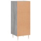 vidaXL Aparador madera de ingeniería gris Sonoma 34,5x34x90 cm vidaXL Aparador madera de ingeniería gris Sonoma 34,5x34x90 cm