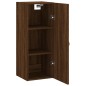vidaXL Armario de pared marrón roble 34,5x34x90 cm vidaXL Armario de pared marrón roble 34,5x34x90 cm