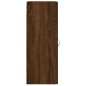 vidaXL Armario de pared marrón roble 34,5x34x90 cm vidaXL Armario de pared marrón roble 34,5x34x90 cm