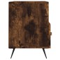vidaXL Mueble para TV madera contrachapada roble ahumado 80x36x50 cm vidaXL Mueble para TV madera contrachapada roble ahumado 80x36x50 cm