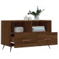 vidaXL Mueble para TV madera contrachapada roble marrón 80x36x50 cm