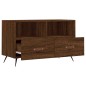 vidaXL Mueble para TV madera contrachapada roble marrón 80x36x50 cm