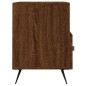 vidaXL Mueble para TV madera contrachapada roble marrón 80x36x50 cm