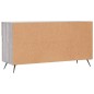vidaXL Banco zapatero madera de ingeniería gris Sonoma 102x35x55 cm vidaXL Banco zapatero madera de ingeniería gris Sonoma 102x35x55 cm