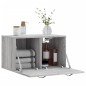 vidaXL Armario de pared madera de ingeniería gris Sonoma 60x36,5x35 cm