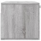 vidaXL Armario de pared madera de ingeniería gris Sonoma 80x36,5x35 cm vidaXL Armario de pared madera de ingeniería gris Sonoma 80x36,5x35 cm