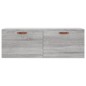 vidaXL Armario de pared madera ingeniería gris Sonoma 100x36,5x35 cm vidaXL Armario de pared madera ingeniería gris Sonoma 100x36,5x35 cm