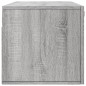 vidaXL Armario de pared madera ingeniería gris Sonoma 100x36,5x35 cm vidaXL Armario de pared madera ingeniería gris Sonoma 100x36,5x35 cm