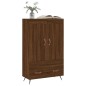 vidaXL Aparador alto madera de ingeniería roble marrón 69,5x31x115 cm vidaXL Aparador alto madera de ingeniería roble marrón 69,5x31x115 cm