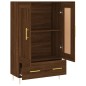 vidaXL Aparador alto madera de ingeniería roble marrón 69,5x31x115 cm vidaXL Aparador alto madera de ingeniería roble marrón 69,5x31x115 cm