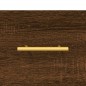vidaXL Mueble de TV madera de ingeniería marrón roble 102x36x50 cm