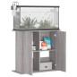 vidaXL Soporte para acuario madera ingeniería gris Sonoma 81x36x73 cm vidaXL Soporte para acuario madera ingeniería gris Sonoma 81x36x73 cm