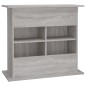 vidaXL Soporte para acuario madera ingeniería gris Sonoma 81x36x73 cm vidaXL Soporte para acuario madera ingeniería gris Sonoma 81x36x73 cm