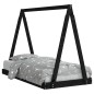 vidaXL Estructura de cama para niños madera de pino negro 80x160 cm vidaXL Estructura de cama para niños madera de pino negro 80x160 cm
