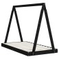 vidaXL Estructura de cama para niños madera de pino negro 80x160 cm vidaXL Estructura de cama para niños madera de pino negro 80x160 cm