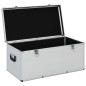 vidaXL Cajas de almacenamiento 3 unidades aluminio plateado vidaXL Cajas de almacenamiento 3 unidades aluminio plateado